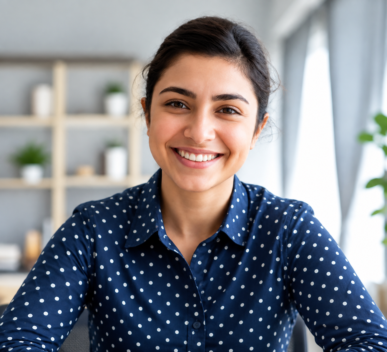 Candidate on a mock interview call